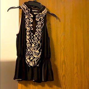 Ruffle tank